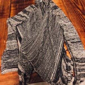 Knit oversized cardigan